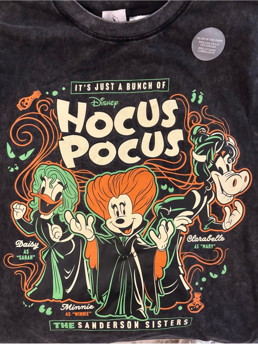 Sold-Out NWT Disney Parks Hocus Pocus Sanderson Sisters Spirit Jersey